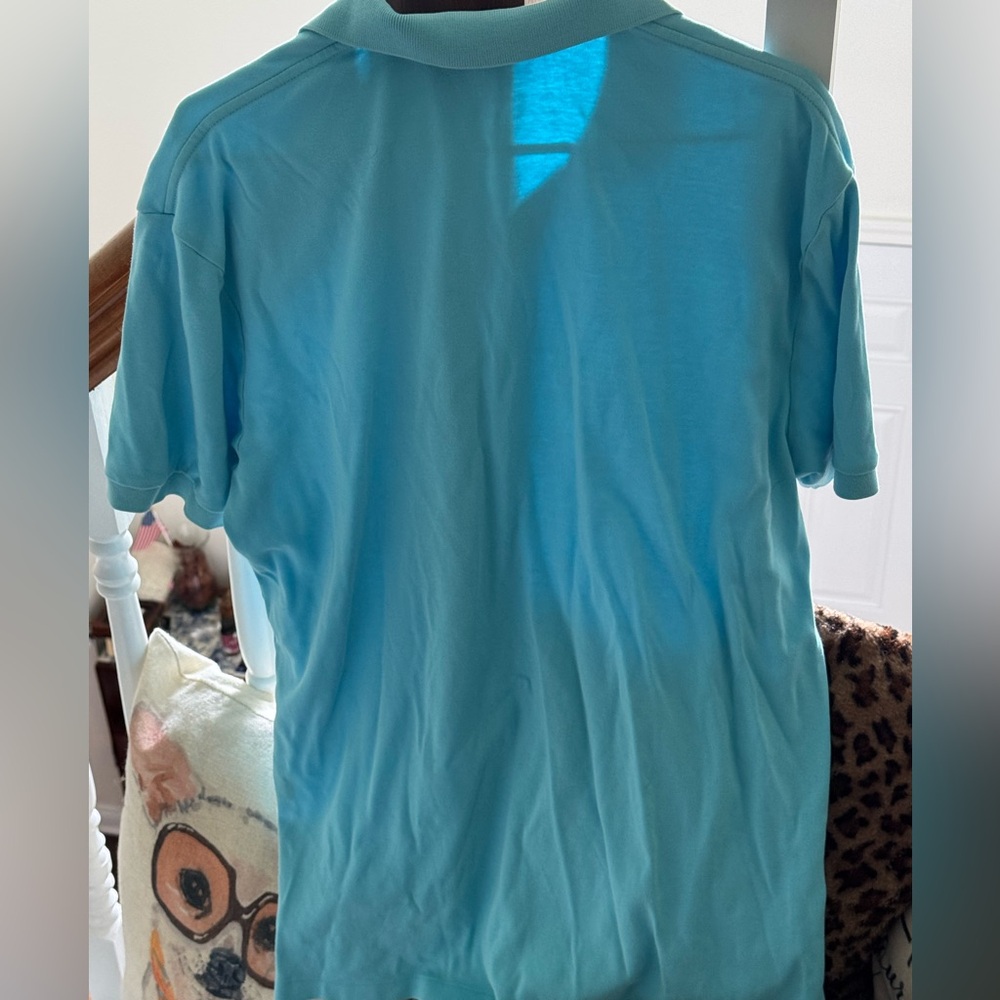 Ralph Lauren Aqua Polo Shirt - Picture 2 of 4